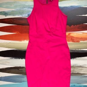 Pink Dress With Cut Outs